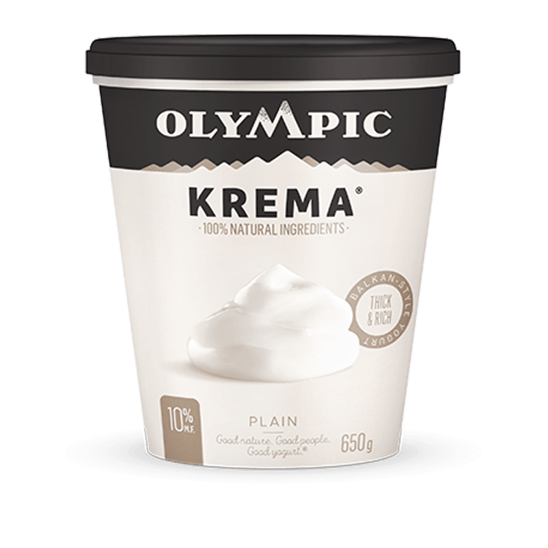 Krema plain yogurt